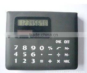 8 Digital solar cell gift Calculator with Momo/ calculator