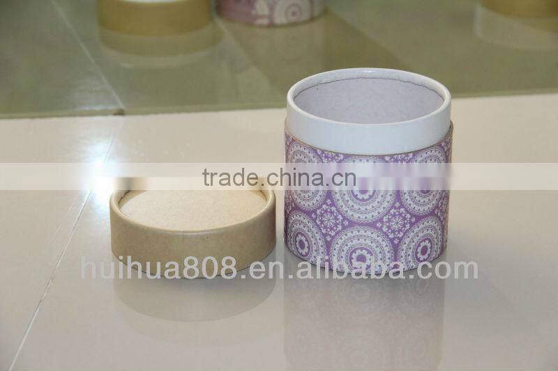 round tea packaging can/box with lid wholesale