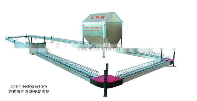FUHUA automatic feeding chain system for broiler farm