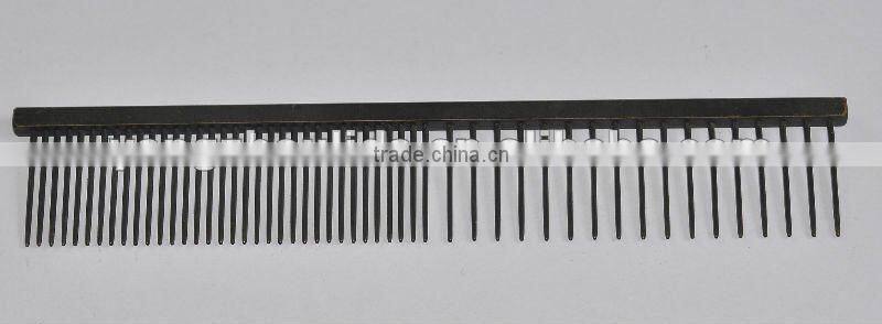 pet grooming comb / flea metal comb
