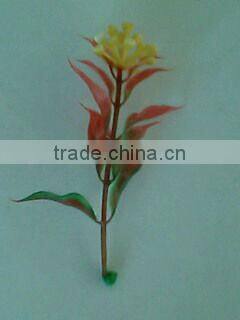 Mini Artificial colorful plastic aquarium plants