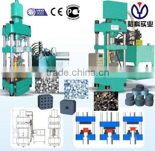 Metal chip/scrap/powder Briquette making machine from Shanghai Yuke