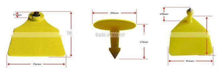 RFID Electronic Animal Ear Tag for Cattle Cow Tracking