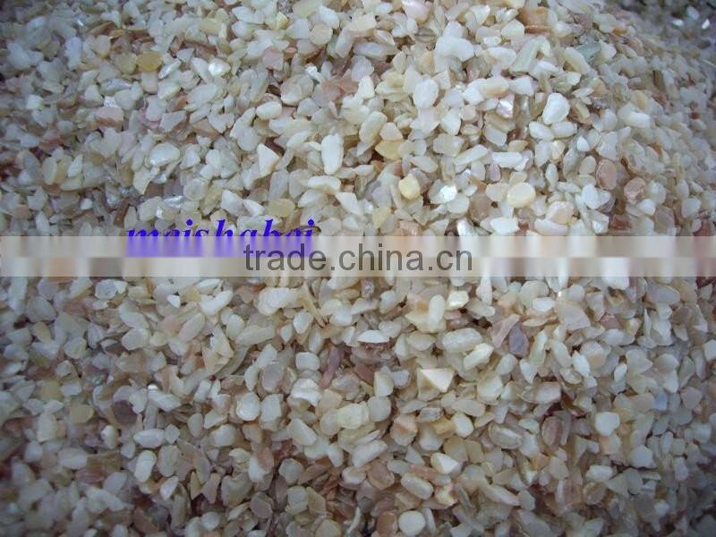 Crushed Mother of Pearl Shell Chips for Terrazzo