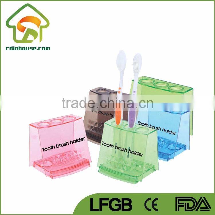 Plastic Toothbrush & ToothPaste Holder Stand Set Organizer