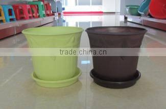 2014 hot sale plastic flower pot dish with various size