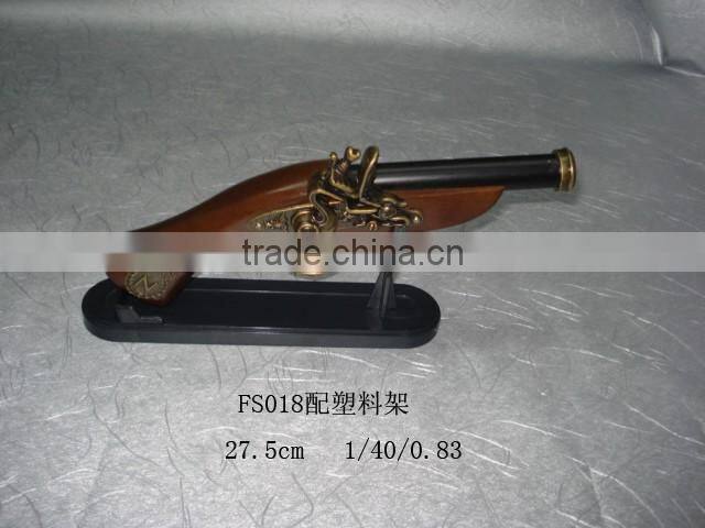 Factory direct kids toys wooden replica gun