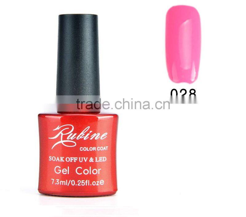 2016 Cheap Gel Nail Polish The Lowest MOQ Colorful UV Gel Nail Polish