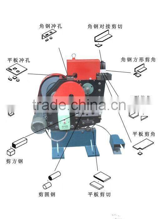 COMBINED punching and shearing machine QA32-8B