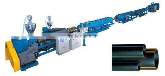 HDPE large diameter water supply pipe, gas pipe extrusion production line
