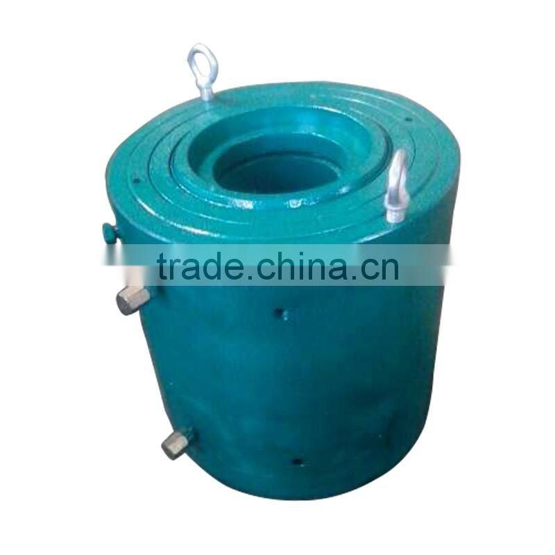 LEC Flat Concrete Slabs POST Tension Prestressed 800 Tons Hydraulic Hollow Jack