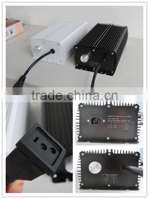 1000 watt electronic ballast for HPS/MH lamps/super lumen 1000W dimmable electronic/HID Digital Electronic Ballast