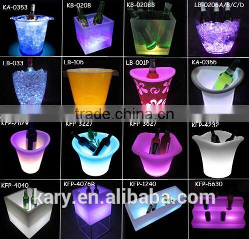 Nightclub Event Show Plastic LED DMX Control Furntiure