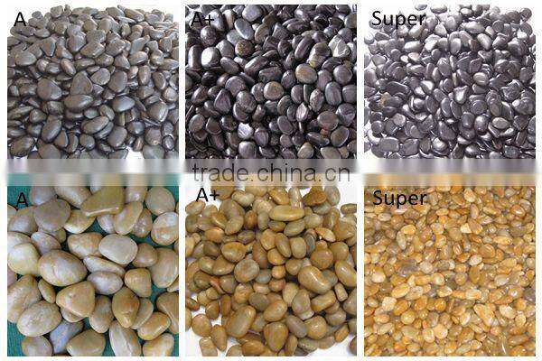 Red Super Natural Pebble Stone For Landscaping Decoration