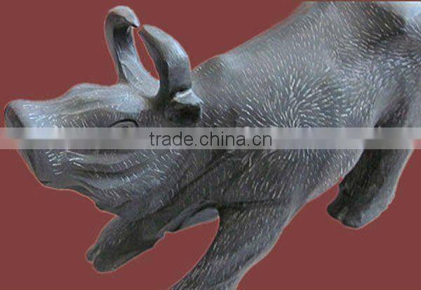 Small Marble Animal Craft of Ox Statue