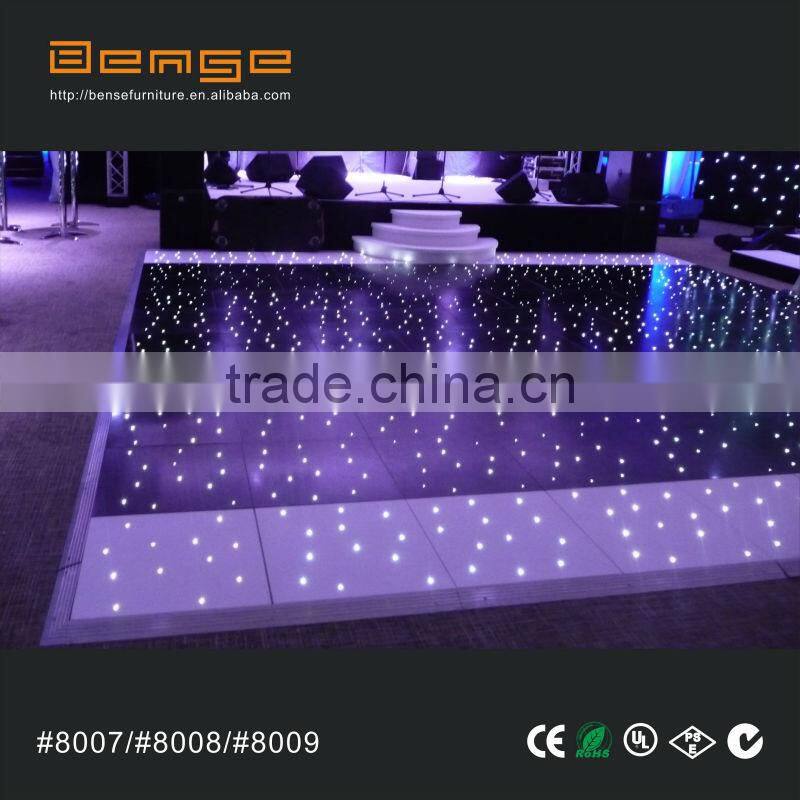 Easy Install Portable High Stress Bearing LED Dance Floor