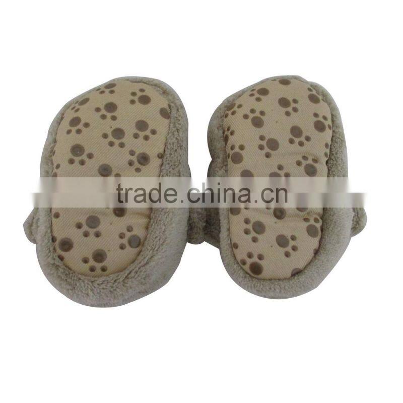 Trade assurance soft plush animal children slippers