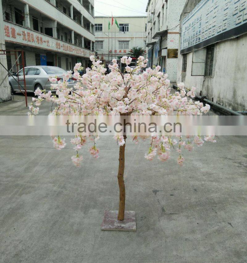 factory outlets ornamental artificial cherry blossom tree wedding table centerpieces