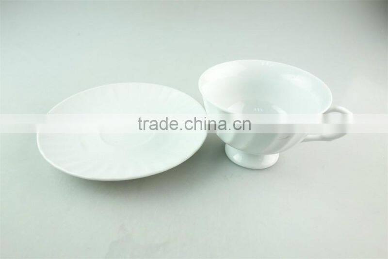 cheap wholesale porcelain coffee tea set tableware cup and saucer