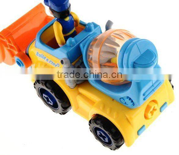 Supply fashion plastic dismountable kids car toys small order