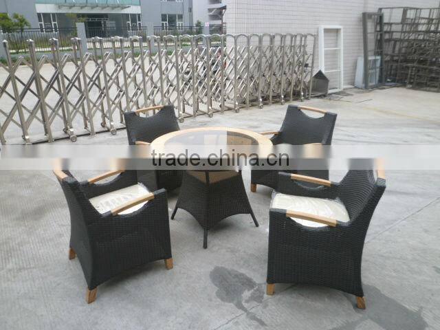 German new modern cheap indoor rattan Dining Furniture