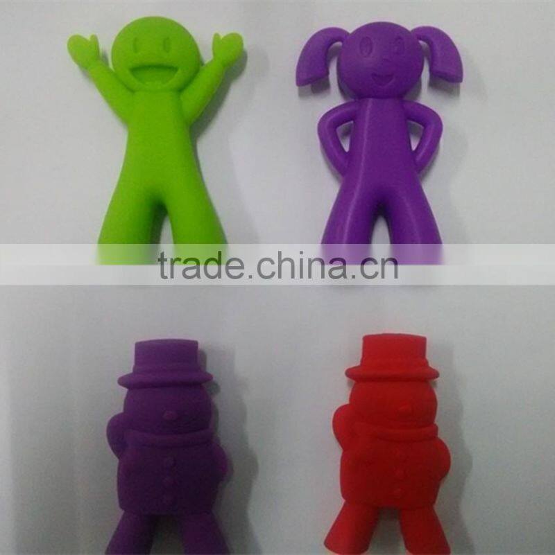 Korean&Japan hot selling snow man silicone chopsticks holder
