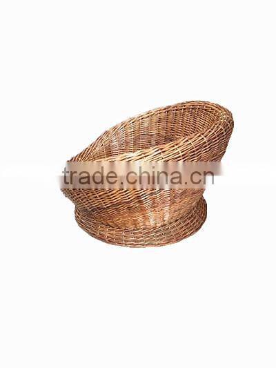 handwoven willow pet(dogs & cats) Bed with stand