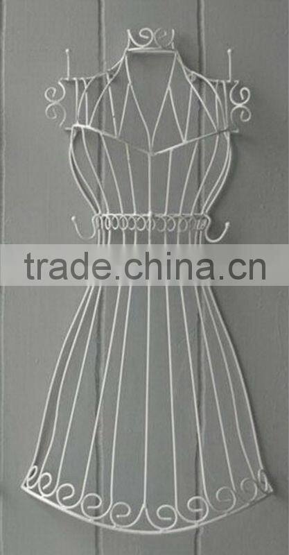 Wire White Body Form Hook
