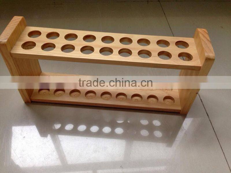 Wooden shelf for spices