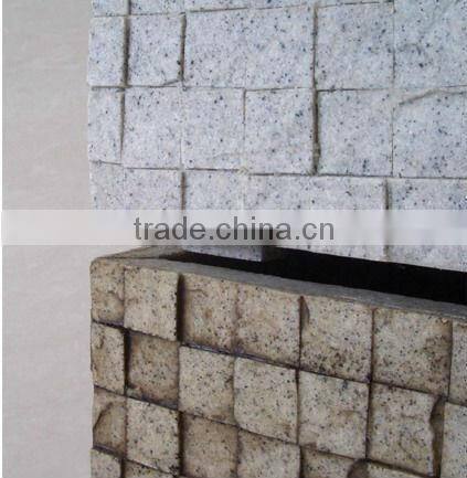 fiberglass flower pot cube gardening flower planters