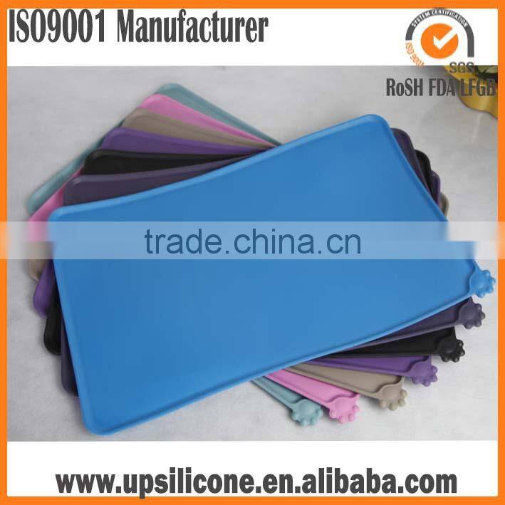 No odor non-stick Waterproof Easy clean pet dog dinner food bowl dog carpets