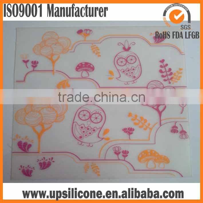 silicone table mat plate mat heat resistant silicon placemat