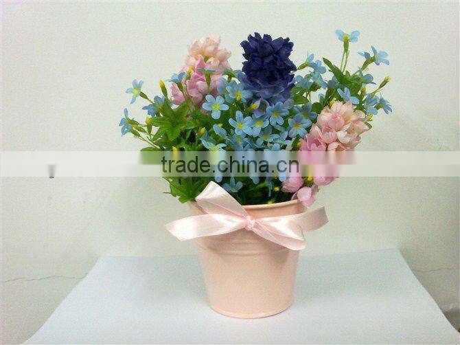 eco-friendly decorative metal pot