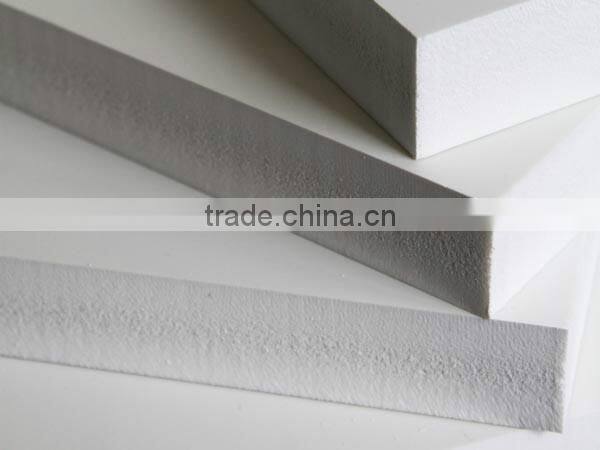 4x8 pvc foam sheet plastic and wood composition sheet for building/construction