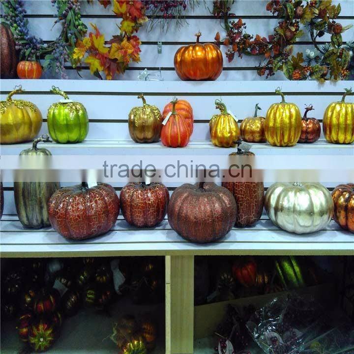 harvest festival decorations white craft pumpkins for event decor