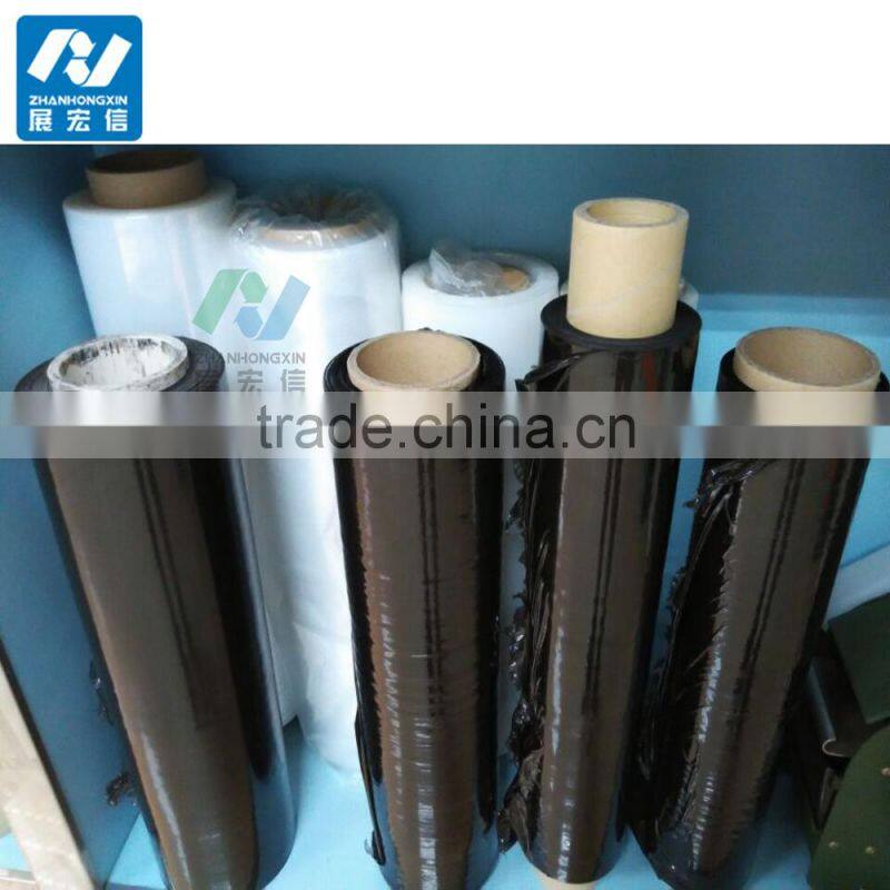 LLDPE plastic film scrap clear LLDPE film scrap in roll stretch