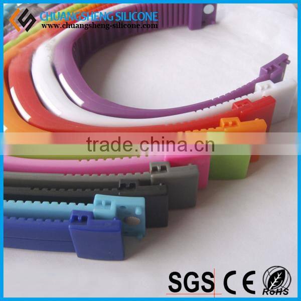Factory price LED figures display silicone wristband