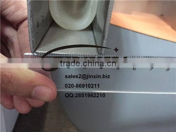 40*100 stainless steel u channel glass for handrail