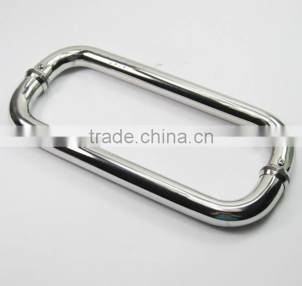 JINXIN door pull handle_AISI 304 stainless steel glass door handles