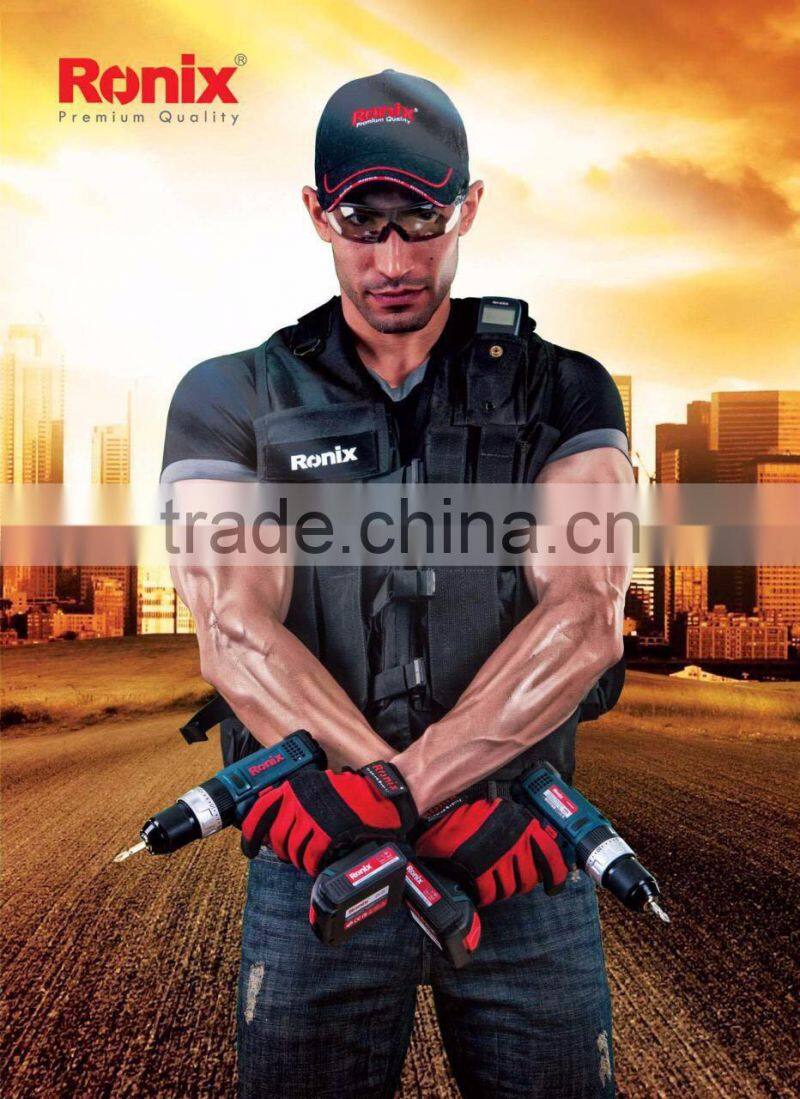 Ronix Industrial level Cordless Driver Drill water proof motor 18V 1.5Ah Li-ion model 8618