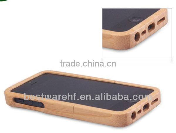 Natural Bamboo case for iphone 5s,for iphone 5 wood case