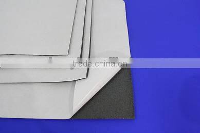0.55mm double sided pe backed plastic sponge printable adhesive foam sheets