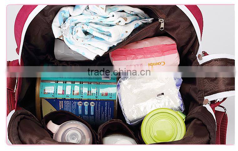 600D polyester best diaper organizer bag