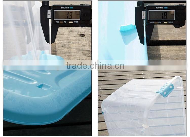 Large Capacity Multipurpose Plastic Storage Container with Wheels