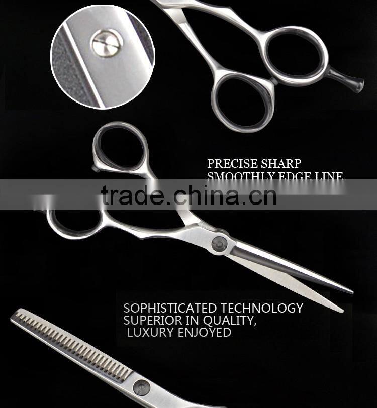 Professional hair scissors 440c japanness steel thinning scissors shears baber scissors set