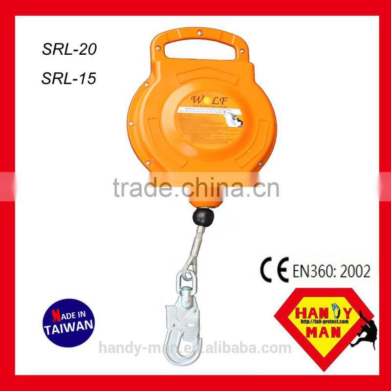 6m Vertical Workplace Safety Self Retractable Lifeline
