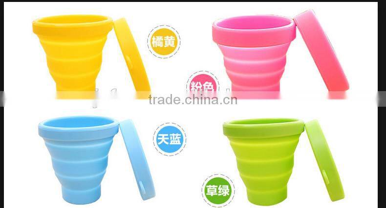 Portable telescopic cup, outdoor sports cup, household cup simplicity