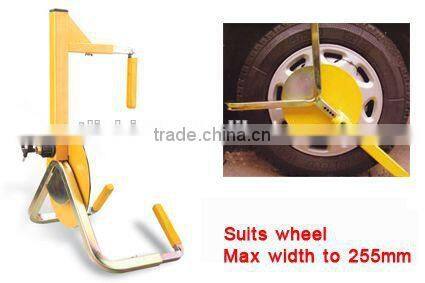 Good quality steel thickness 3mm car wheel clamp lock