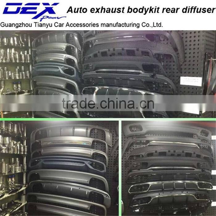 modified stainless steel exhaust pipe