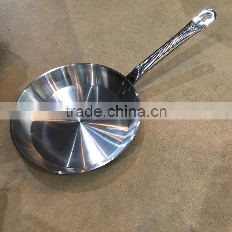 stamped fry pans tainless steel pots frying pan top products hot selling